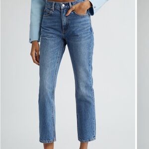 Alexander Wang high waist stovepipe jeans